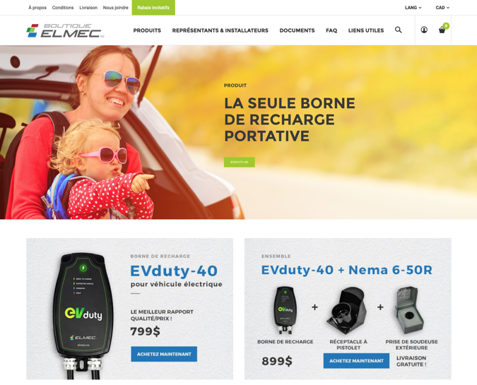 Site Web de Elmec