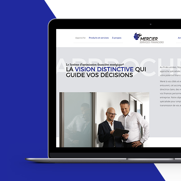 Création du site Web