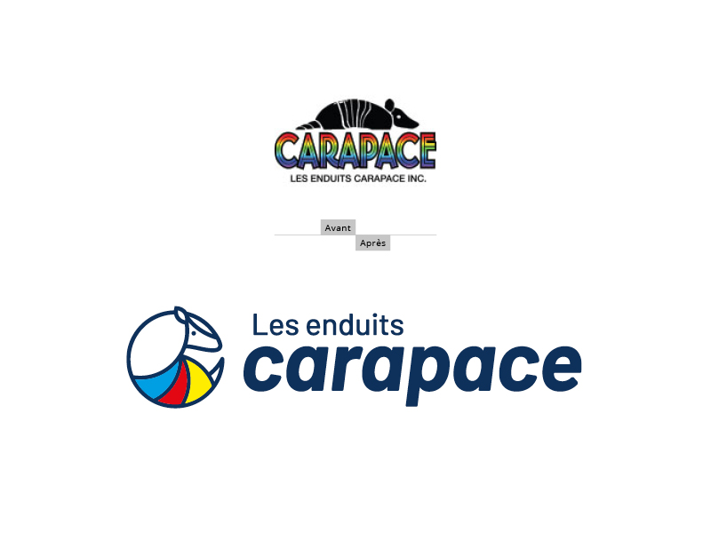 Nouveau logo des Enduits Carapace